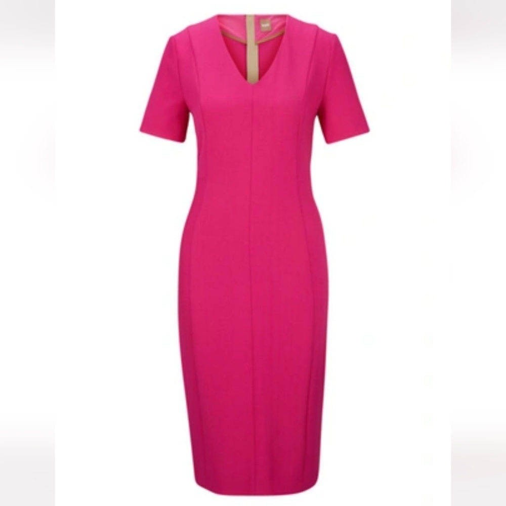 HugoBoss barbiecore dress